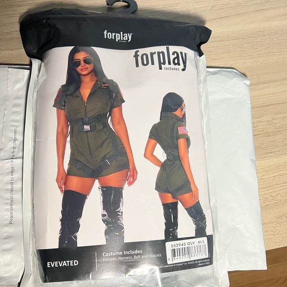Forplay Pants & Jumpsuits Sexy Pilot Costume From Forplay Poshmark